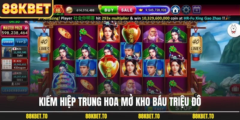 Kiếm hiệp Trung Hoa mở kho báu triệu đô